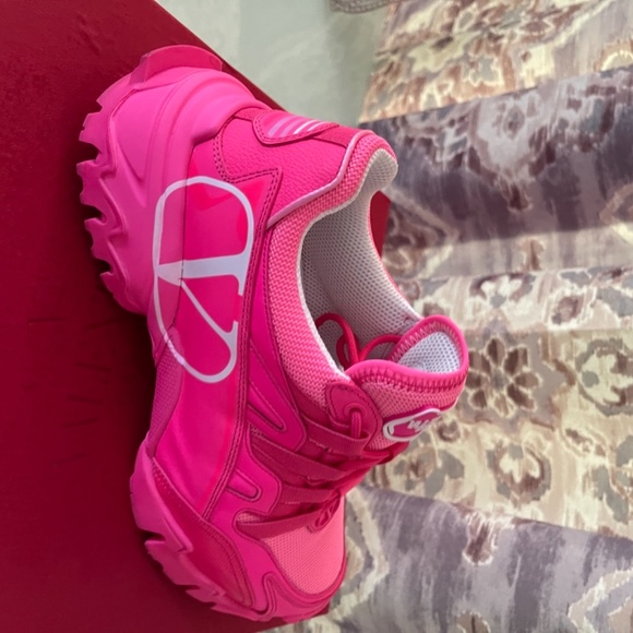 Valentino authentic sneakers hot pink - Picture 2 of 6